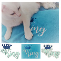 Stickdatei - King mit Krone in 2 Varianten